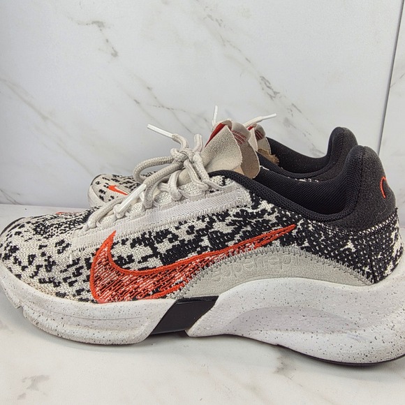 Nike Shoes - Nike SuperRep Women's SZ 7.5 Training Shoes Athletic Leopard Flyknit Orange